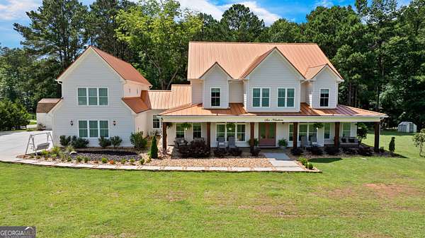 3.37 Acres of Land with Home for Sale in Fayetteville, Georgia