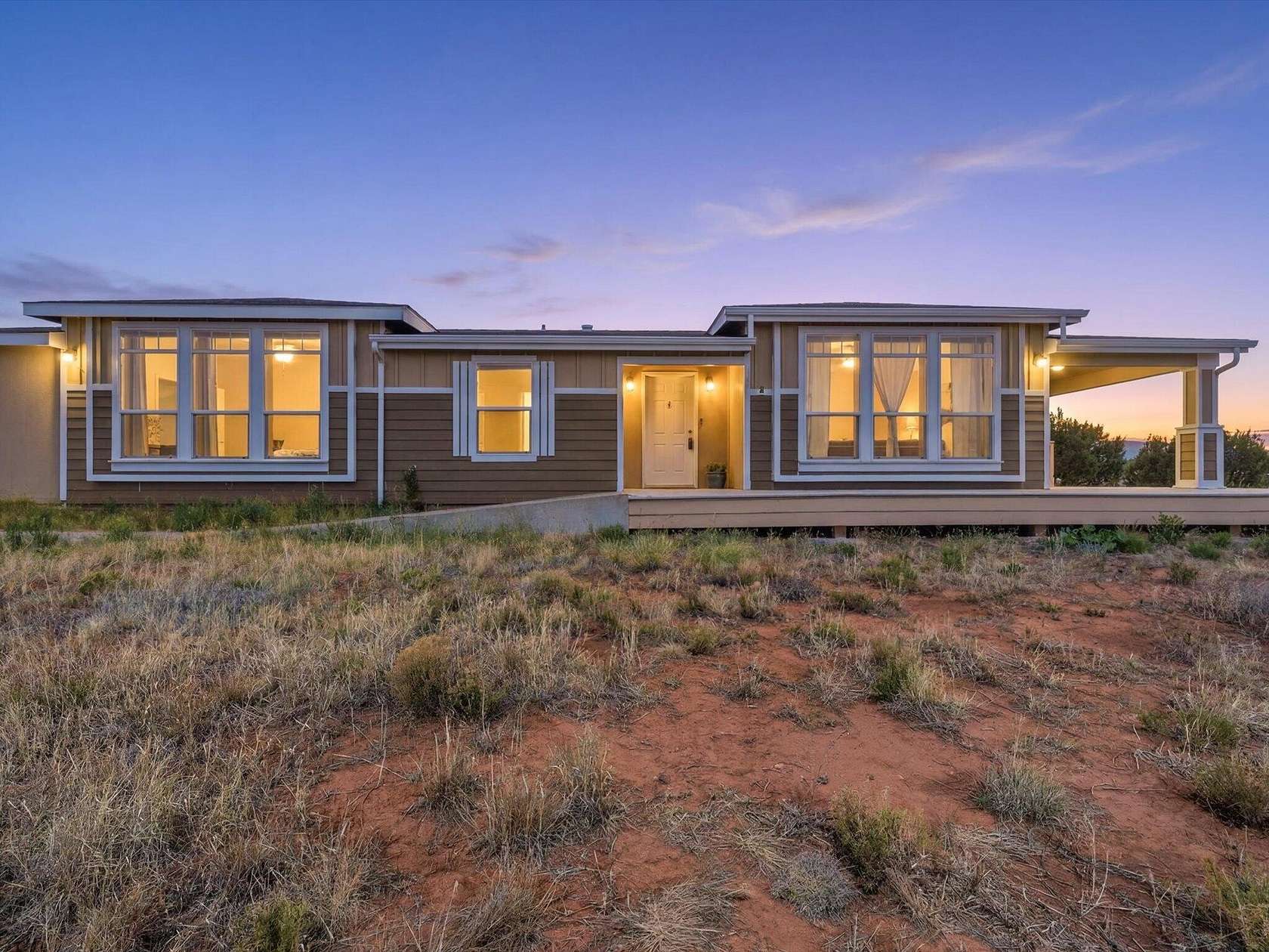 2.5 Acres of Land with Home for Sale in Edgewood, New Mexico