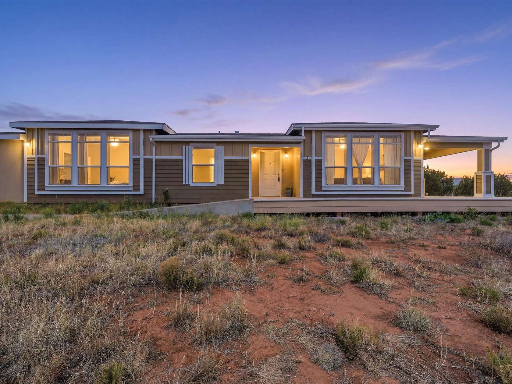 2.5 Acres of Land with Home for Sale in Edgewood, New Mexico