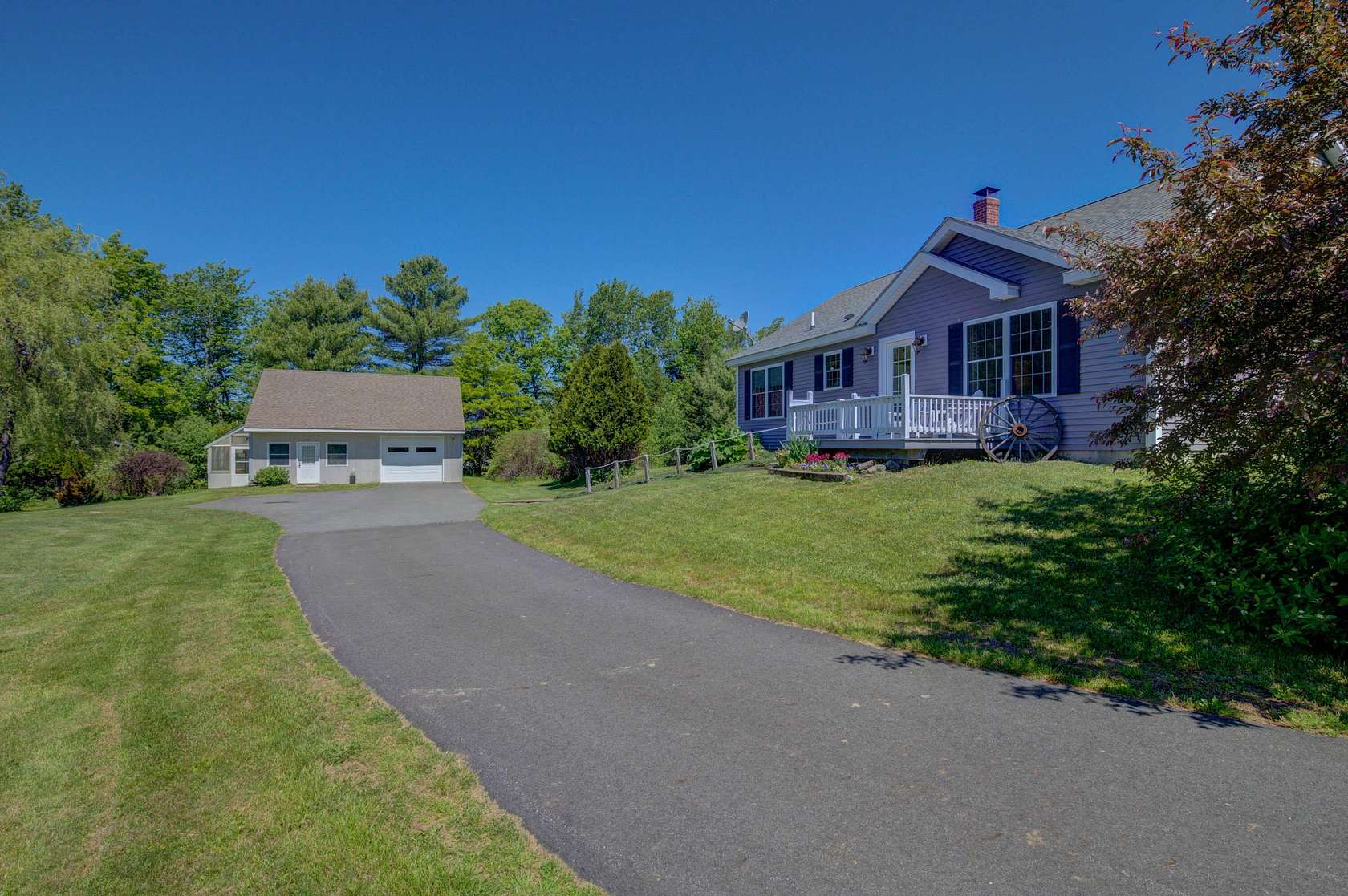 2.65 Acres of Land with Home for Sale in Palermo, Maine