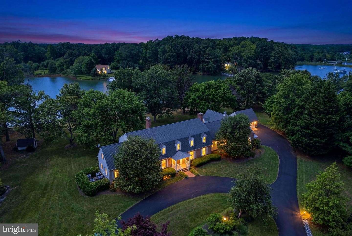 6.22 Acres of Land with Home for Sale in St. Michaels, Maryland
