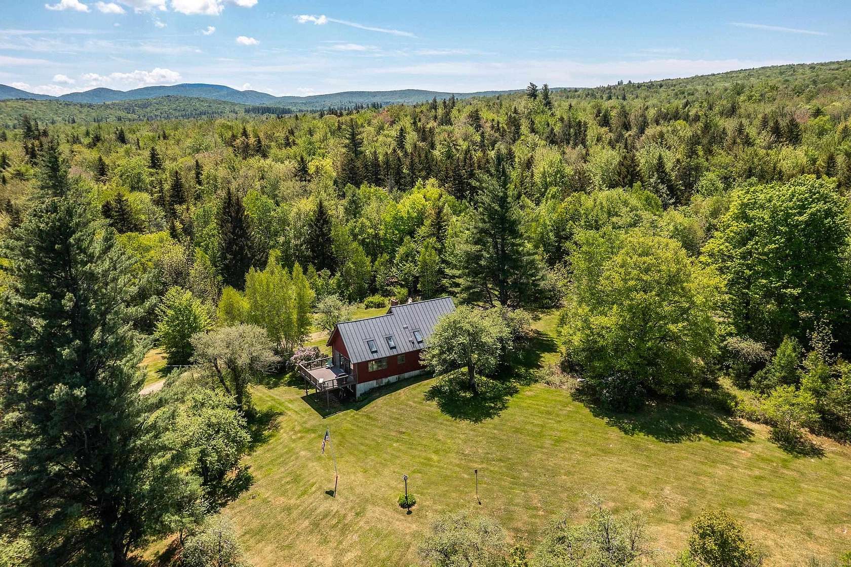 43.7 Acres of Recreational Land with Home for Sale in Stratton, Vermont
