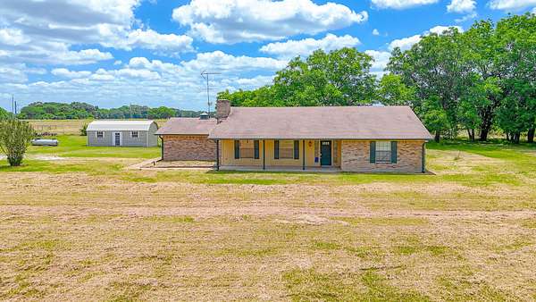 4 Acres of Land with Home for Sale in Purdon, Texas