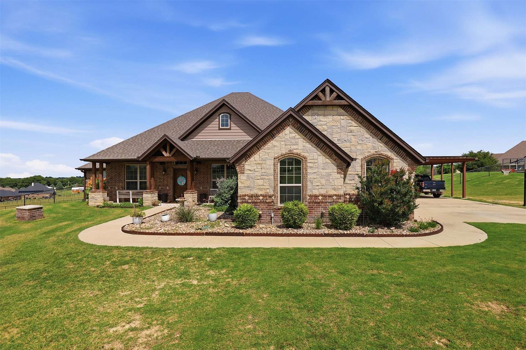 2 Acres of Land with Home for Sale in Weatherford, Texas