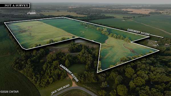 142 Acres of Agricultural Land for Sale in Obion, Tennessee