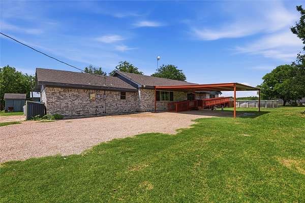 7.27 Acres of Land with Home for Sale in Maypearl, Texas