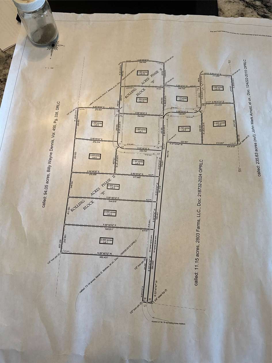 1.16 Acres of Residential Land for Sale in Sumner, Texas