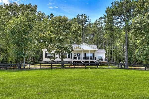 9.33 Acres of Land with Home for Sale in Aiken, South Carolina