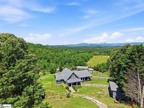 7.2 Acres of Land with Home for Sale in Easley, South Carolina