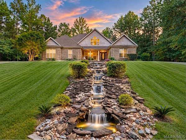 30 Acres of Recreational Land with Home for Sale in Wetumpka, Alabama