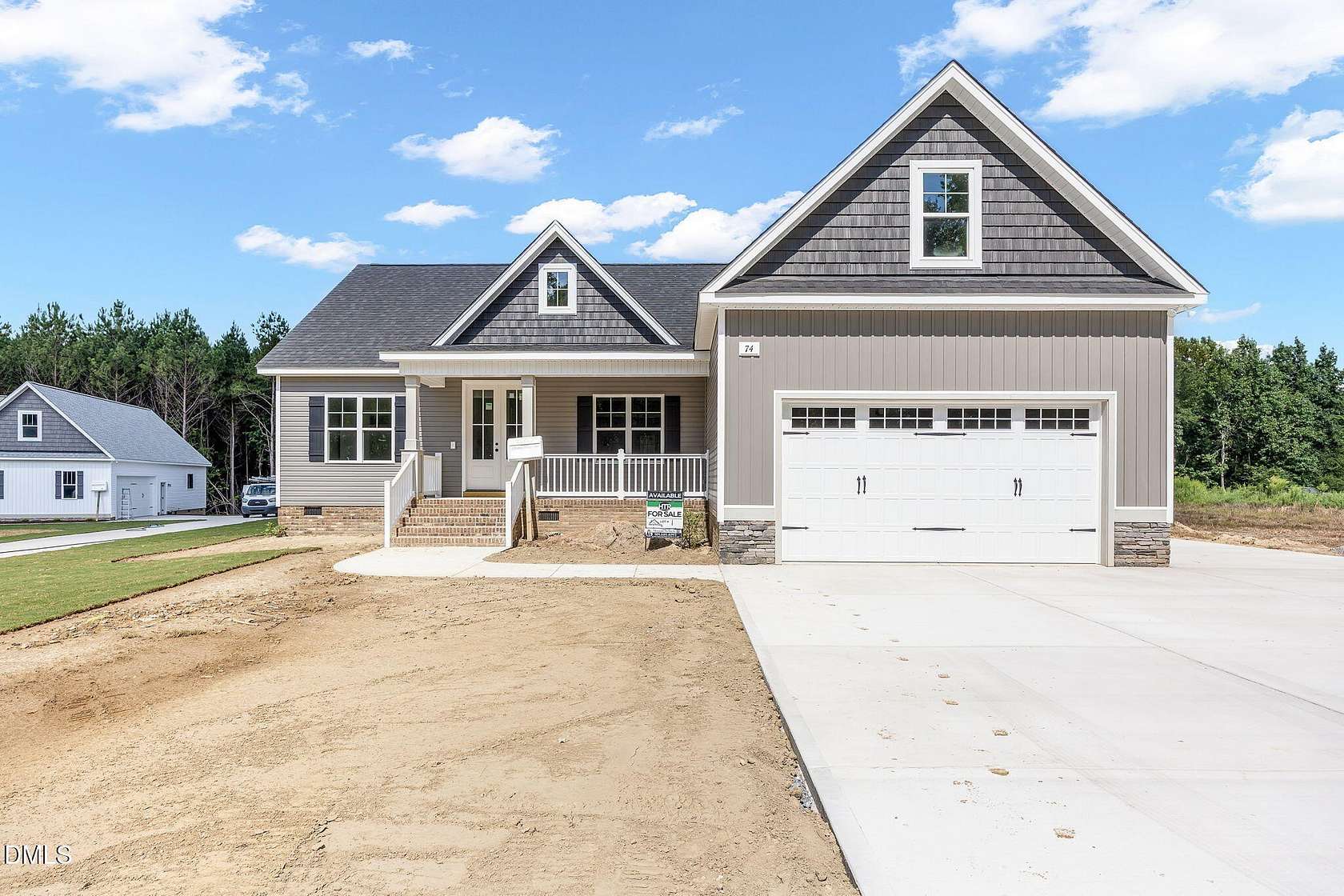 1.66 Acres of Land with Home for Sale in Smithfield, North Carolina