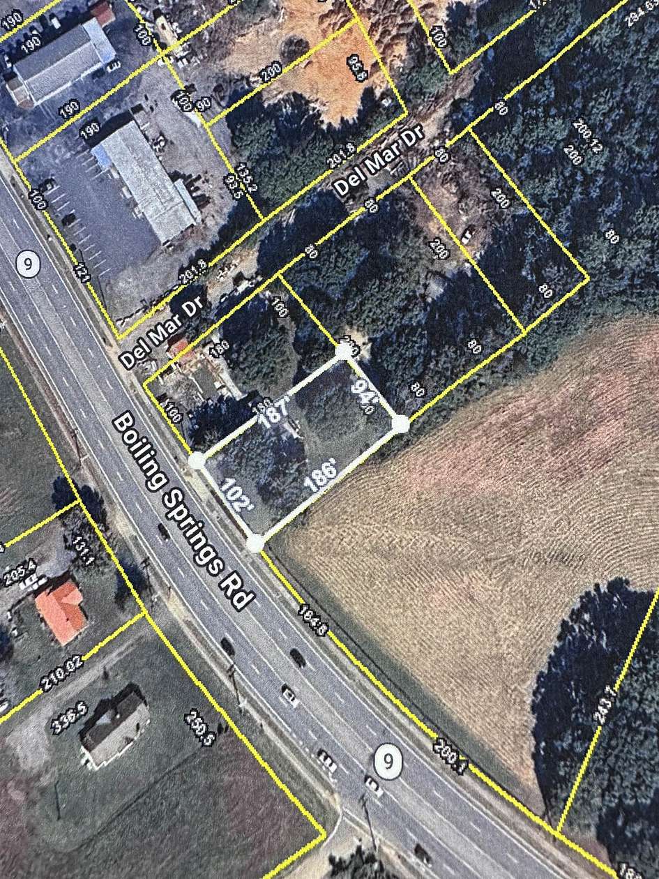 1.6 Acres of Commercial Land for Sale in Boiling Springs, South Carolina