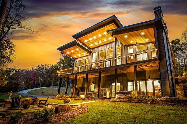 3.4 Acres of Land with Home for Sale in Blue Ridge, Georgia