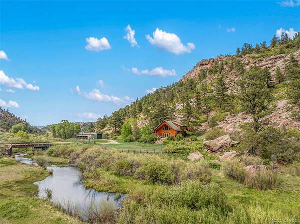 30.6 Acres of Land with Home for Sale in Florissant, Colorado