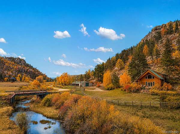 30.6 Acres of Land with Home for Sale in Florissant, Colorado