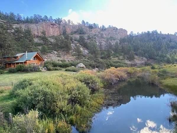 30.6 Acres of Land with Home for Sale in Florissant, Colorado