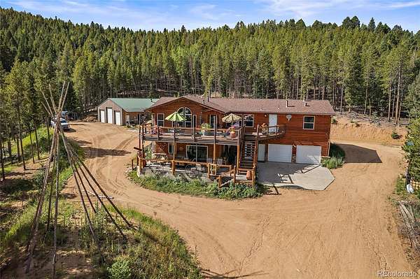 10 Acres of Land with Home for Sale in Conifer, Colorado