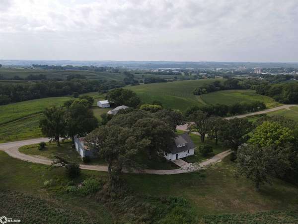 9.3 Acres of Land with Home for Sale in Denison, Iowa