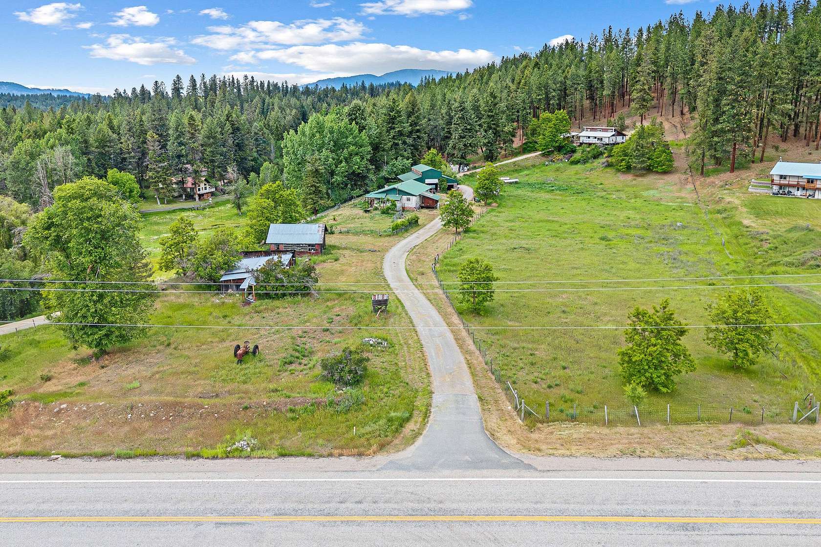 6.4 Acres of Land with Home for Sale in Colville, Washington