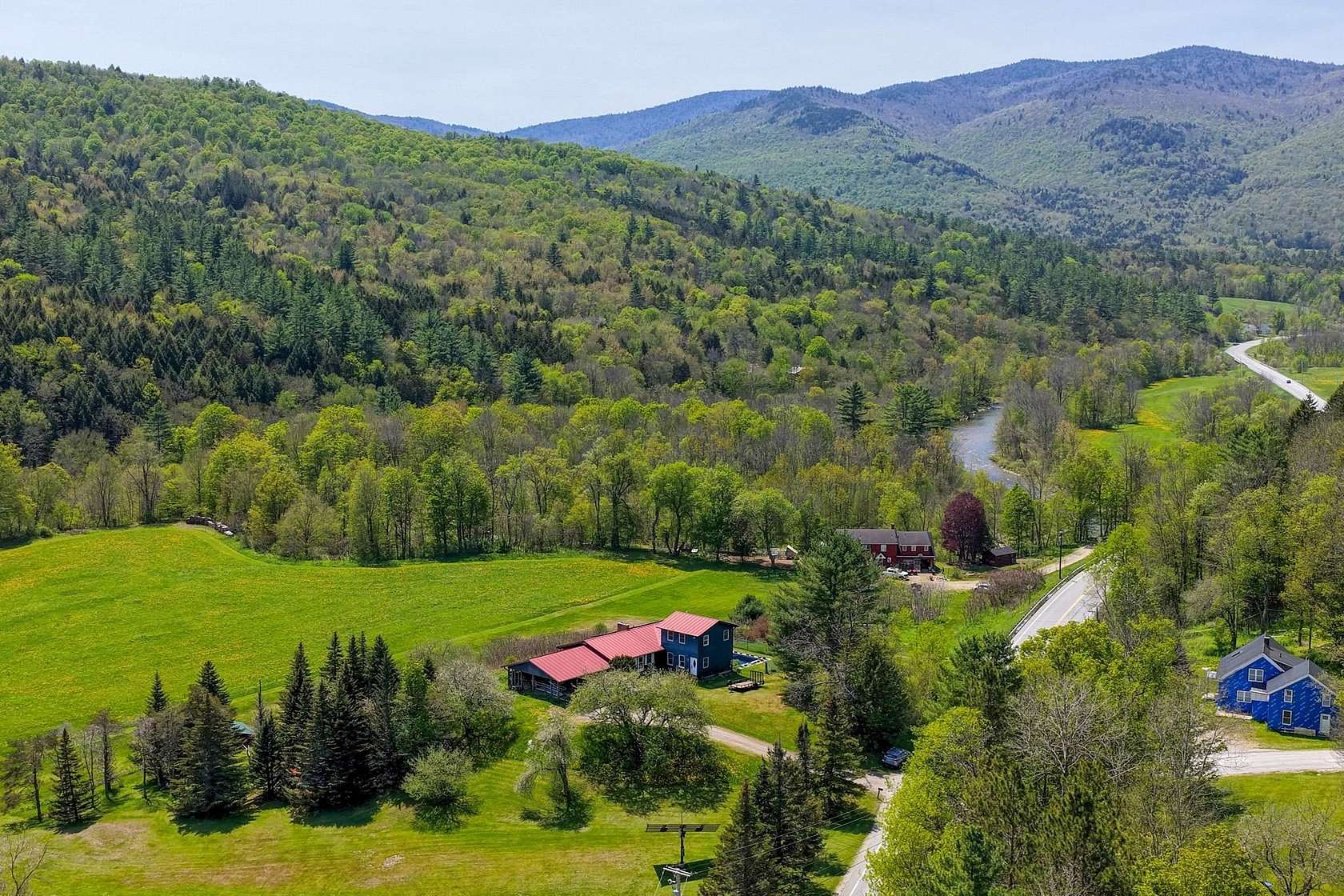3.2 Acres of Land with Home for Sale in Rochester, Vermont