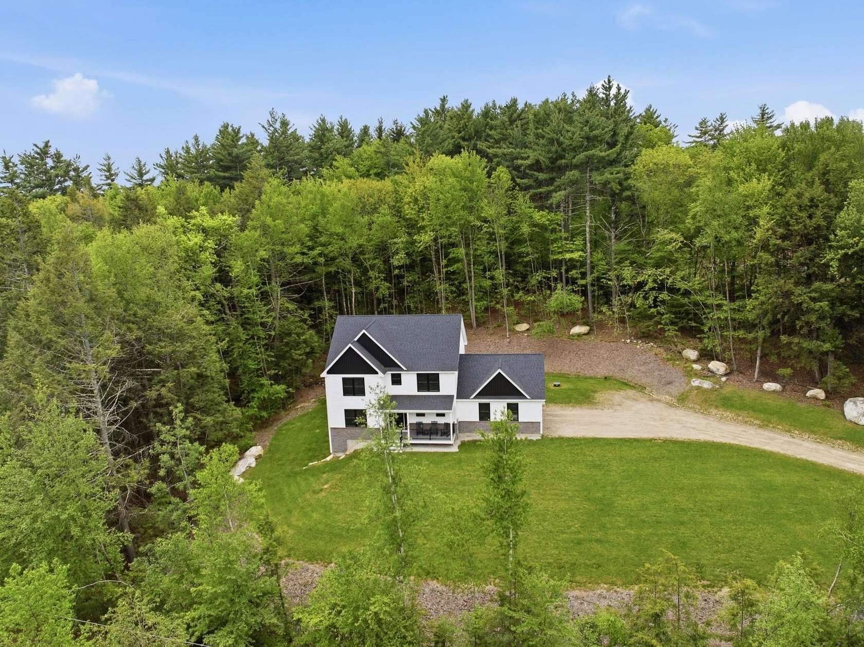 2.18 Acres of Land with Home for Sale in New Boston, New Hampshire