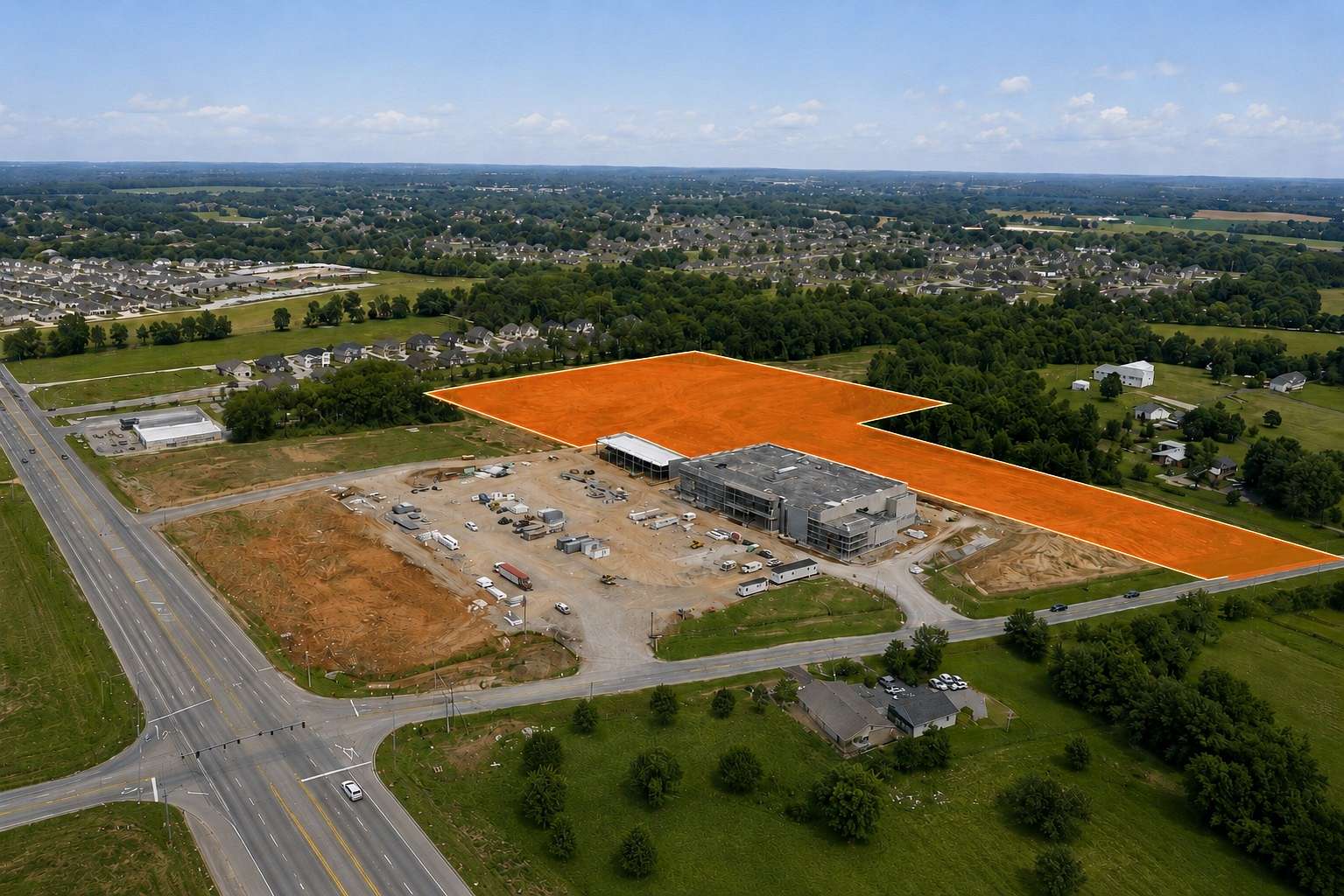 14.7 Acres of Improved Mixed-Use Land for Sale in Bowling Green, Kentucky