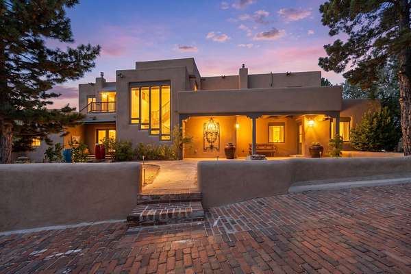 3.9 Acres of Land with Home for Sale in Santa Fe, New Mexico