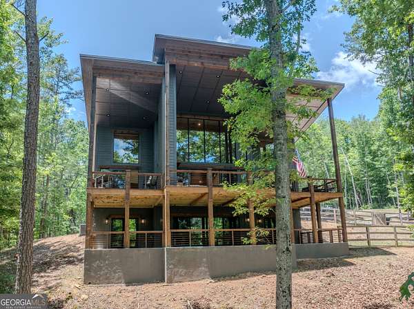 8.28 Acres of Land with Home for Sale in Cherry Log, Georgia