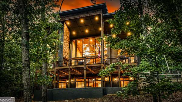 8.28 Acres of Land with Home for Sale in Cherry Log, Georgia