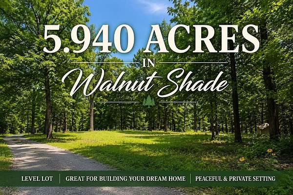 6 Acres of Residential Land for Sale in Walnut Shade, Missouri