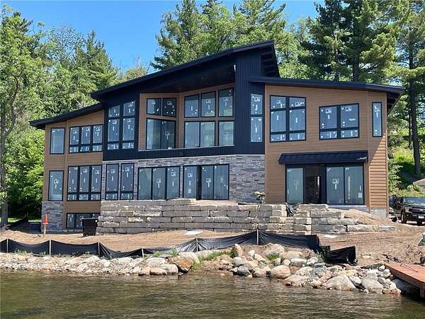3.37 Acres of Land with Home for Sale in East Gull Lake, Minnesota