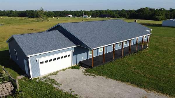 3.75 Acres of Land with Home for Sale in Vevay, Indiana