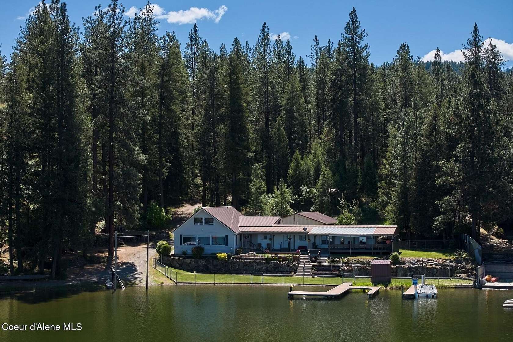 10.7 Acres of Land with Home for Sale in Post Falls, Idaho