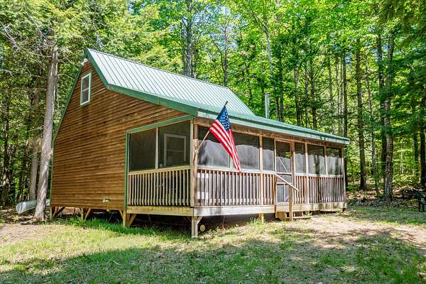 46 Acres of Recreational Land with Home for Sale in Dover-Foxcroft, Maine