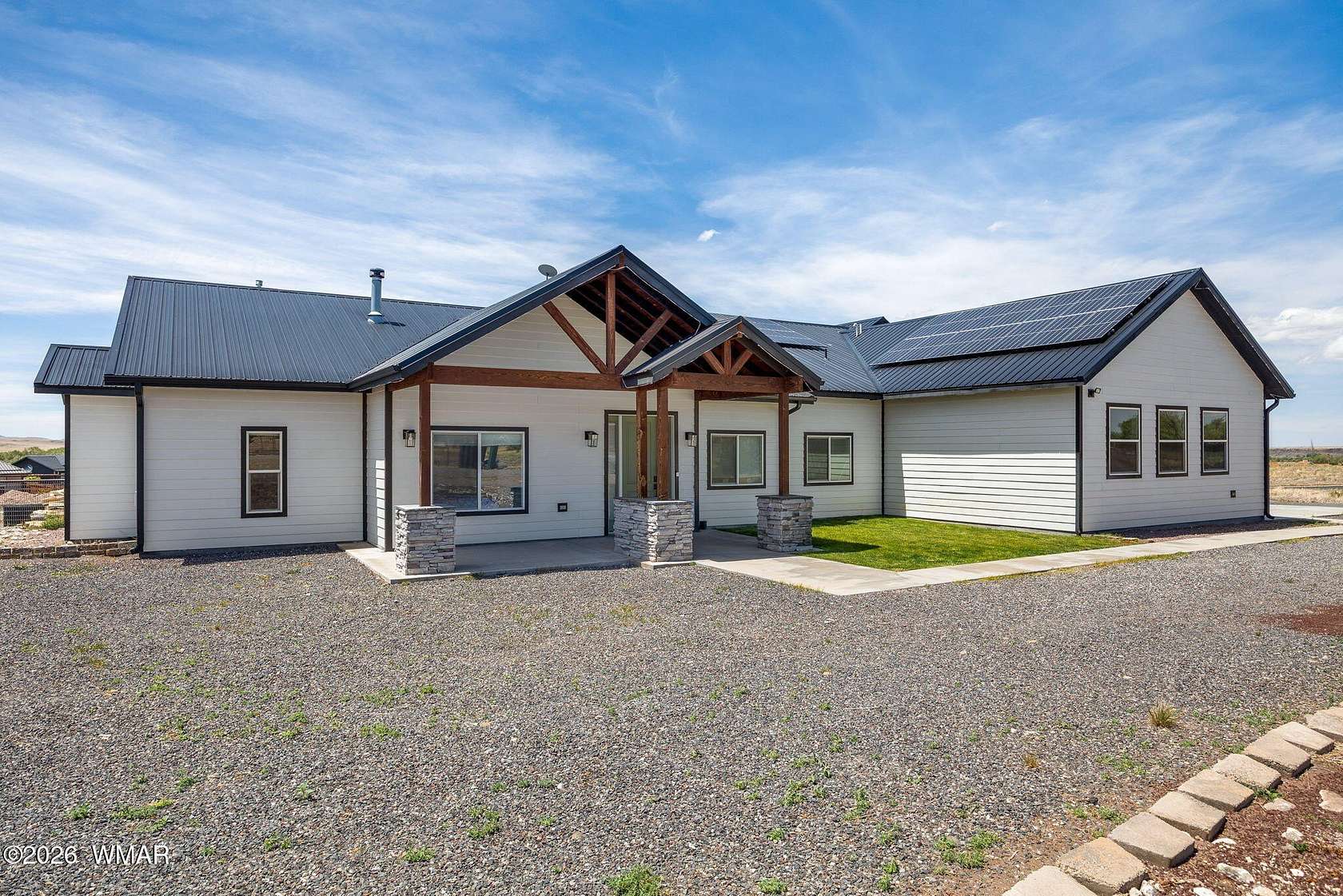 6.84 Acres of Land with Home for Sale in Eagar, Arizona
