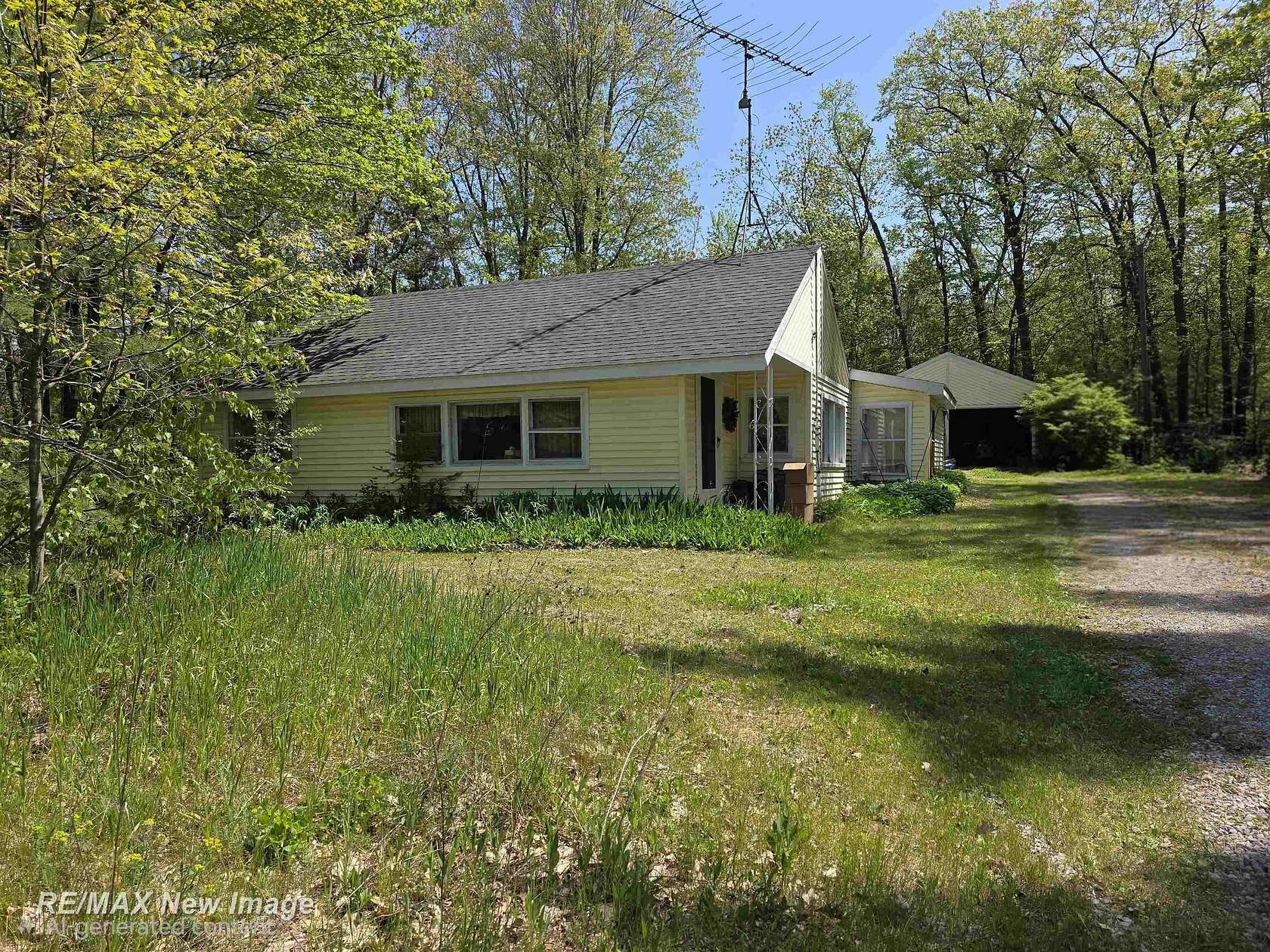 4 Acres of Land with Home for Sale in West Branch, Michigan