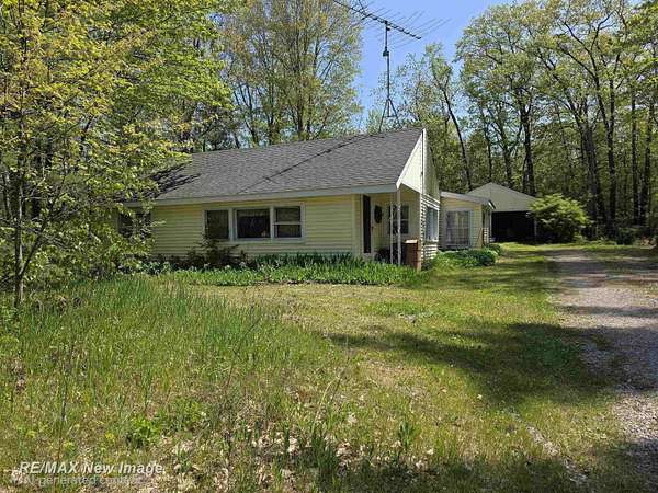 4 Acres of Land with Home for Sale in West Branch, Michigan