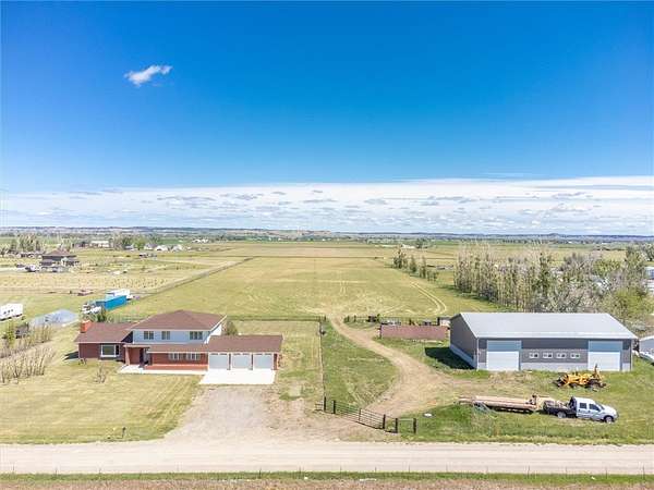 13 Acres of Land with Home for Sale in Huntley, Montana