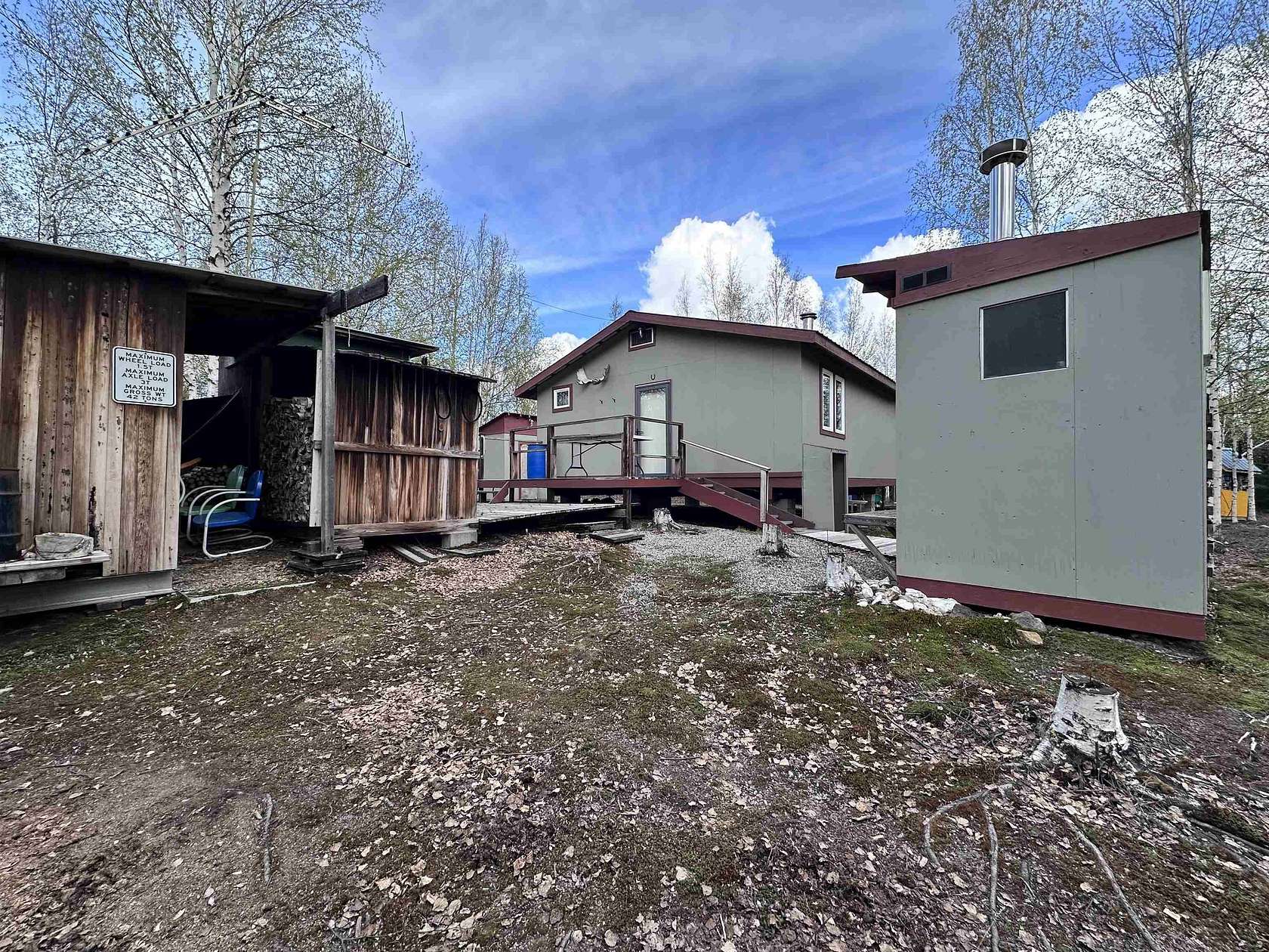 4 Acres of Land with Home for Sale in Fairbanks, Alaska