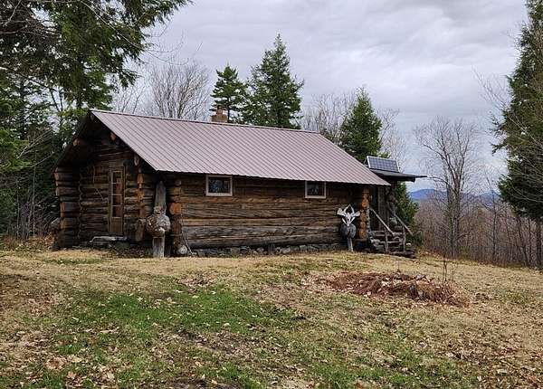 54 Acres of Recreational Land with Home for Sale in Moscow, Maine