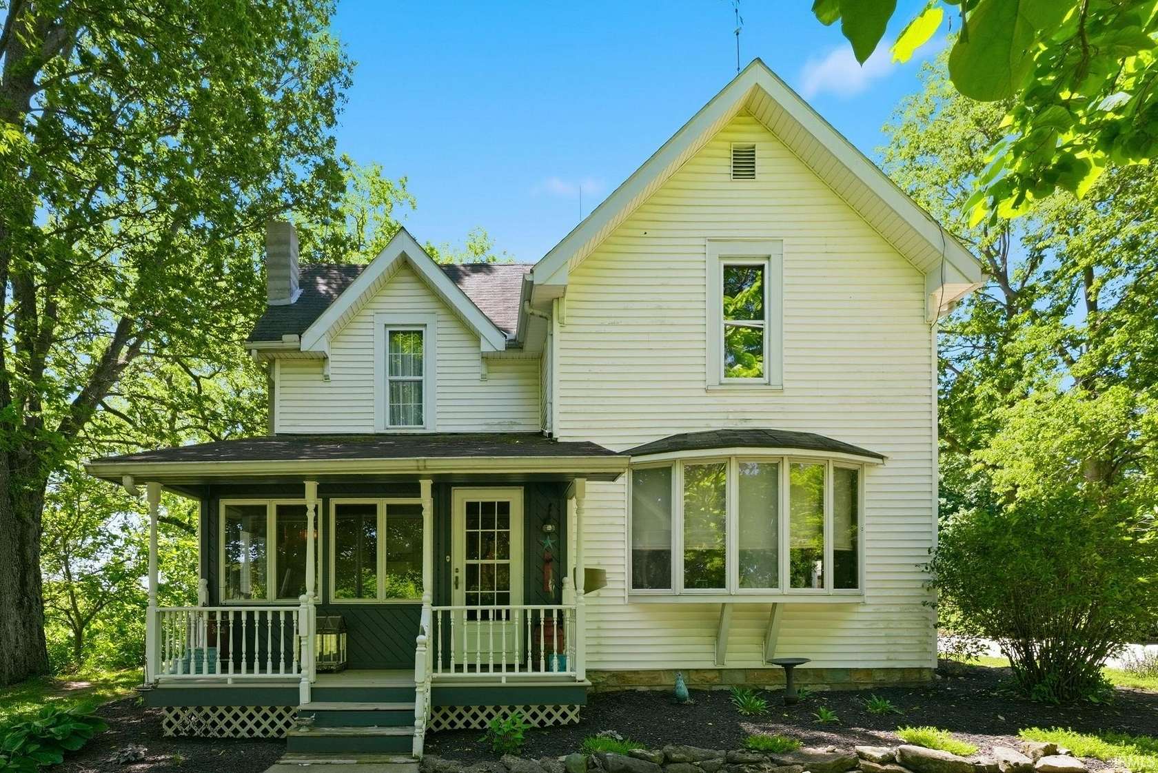 5 Acres of Land with Home for Auction in Lagro, Indiana