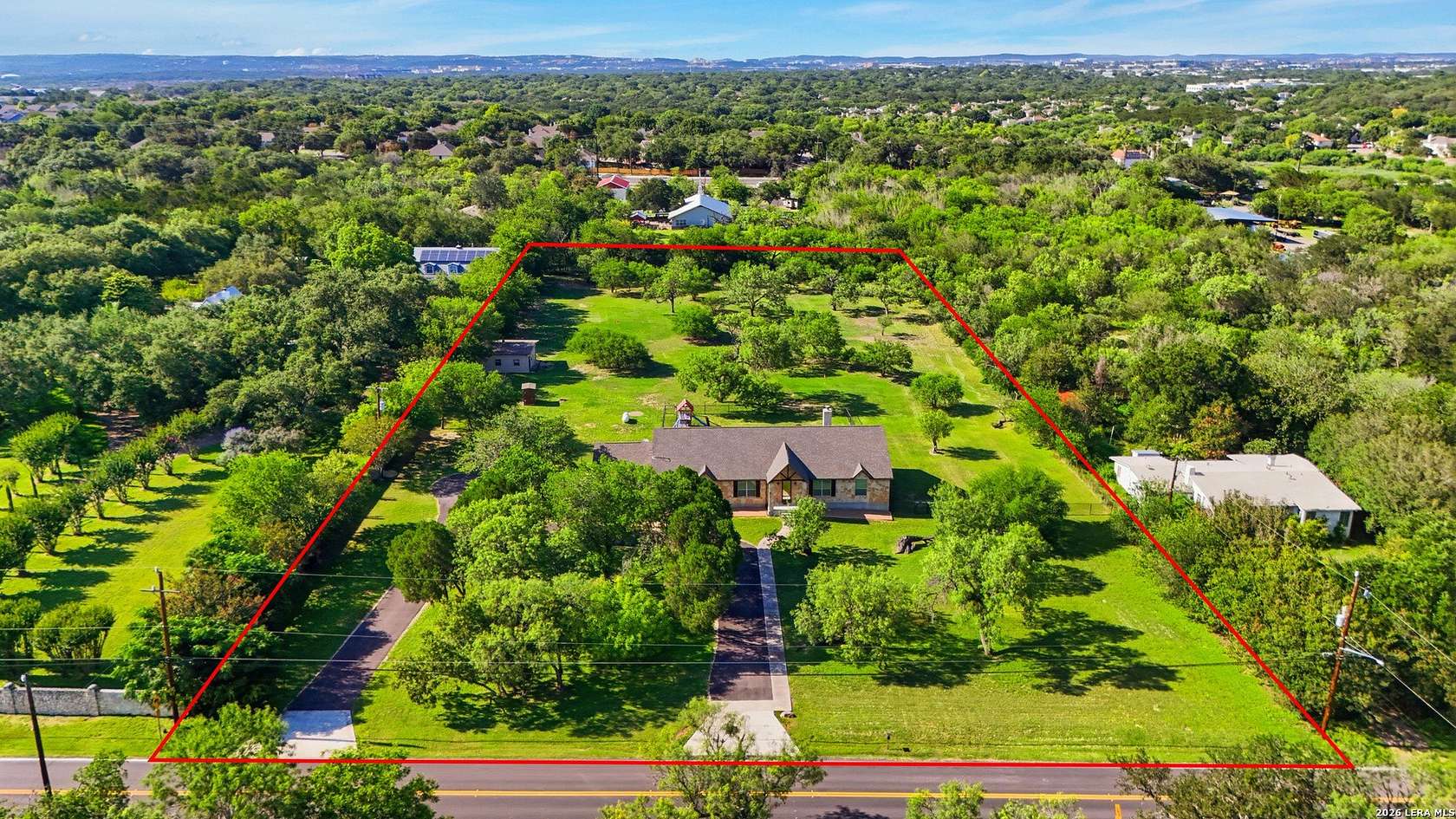 3 Acres of Land with Home for Sale in San Antonio, Texas