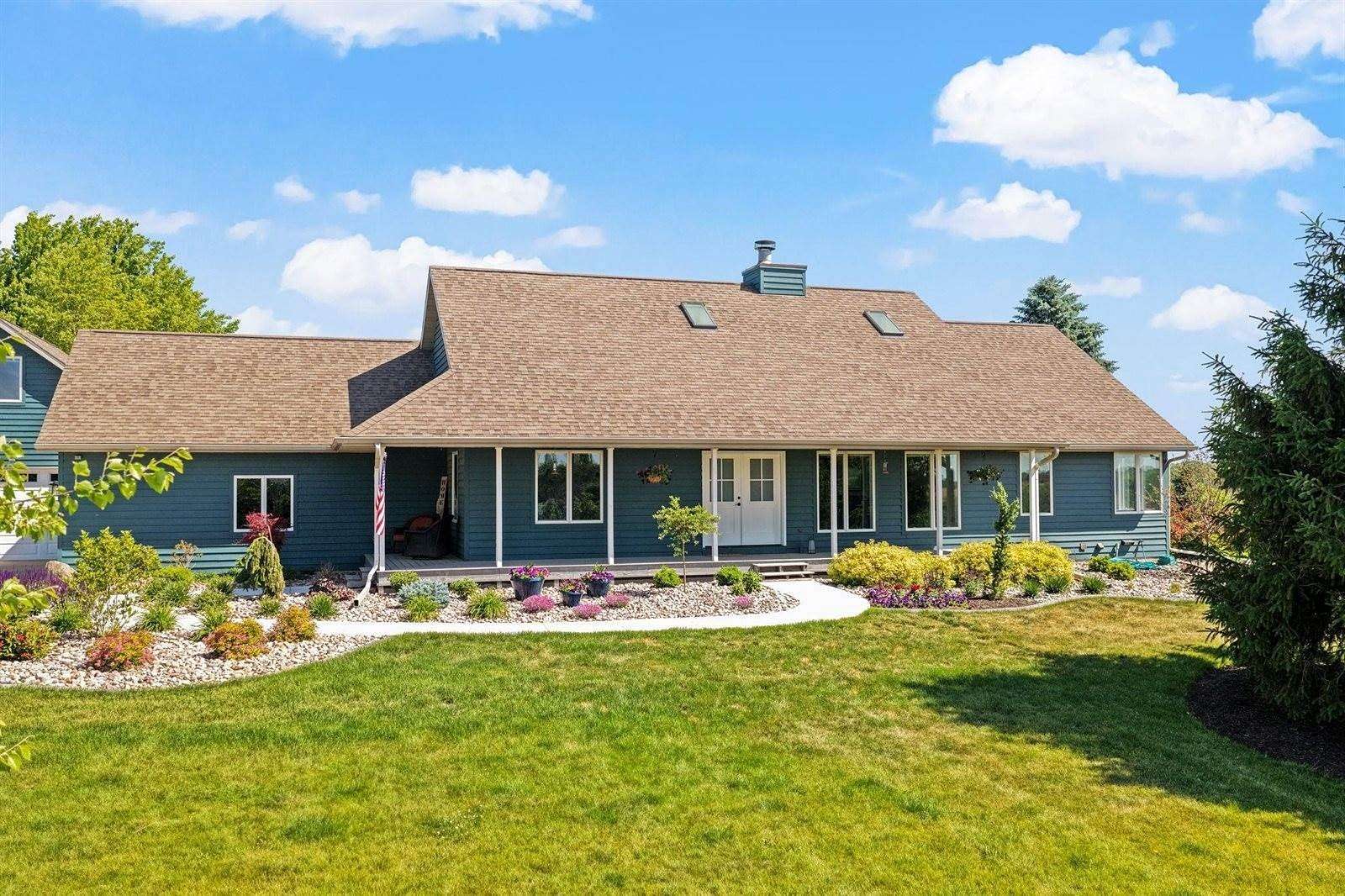6.12 Acres of Land with Home for Sale in New Glarus, Wisconsin