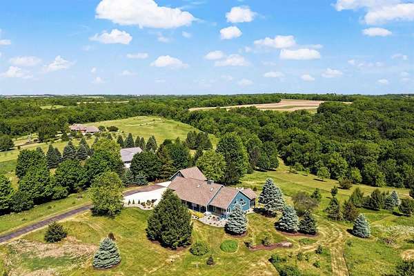 6.12 Acres of Land with Home for Sale in New Glarus, Wisconsin