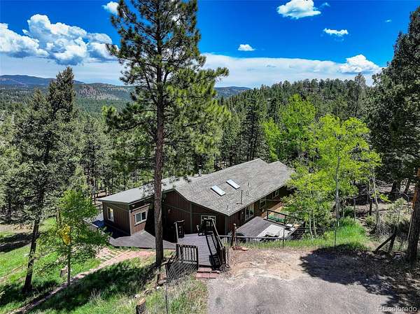 1.6 Acres of Land with Home for Sale in Bailey, Colorado