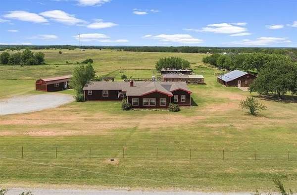 33 Acres of Agricultural Land with Home for Sale in Wilson, Oklahoma