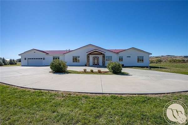 5 Acres of Land with Home for Sale in Huntley, Montana