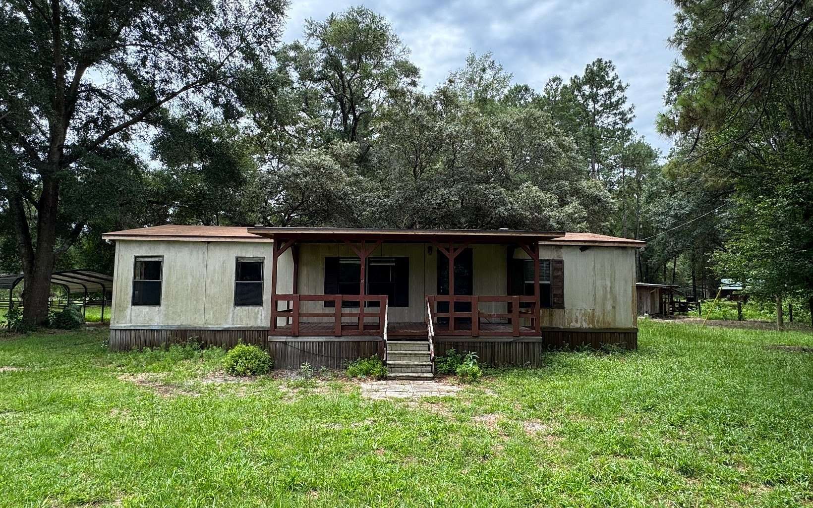 5 Acres of Land with Home for Sale in High Springs, Florida