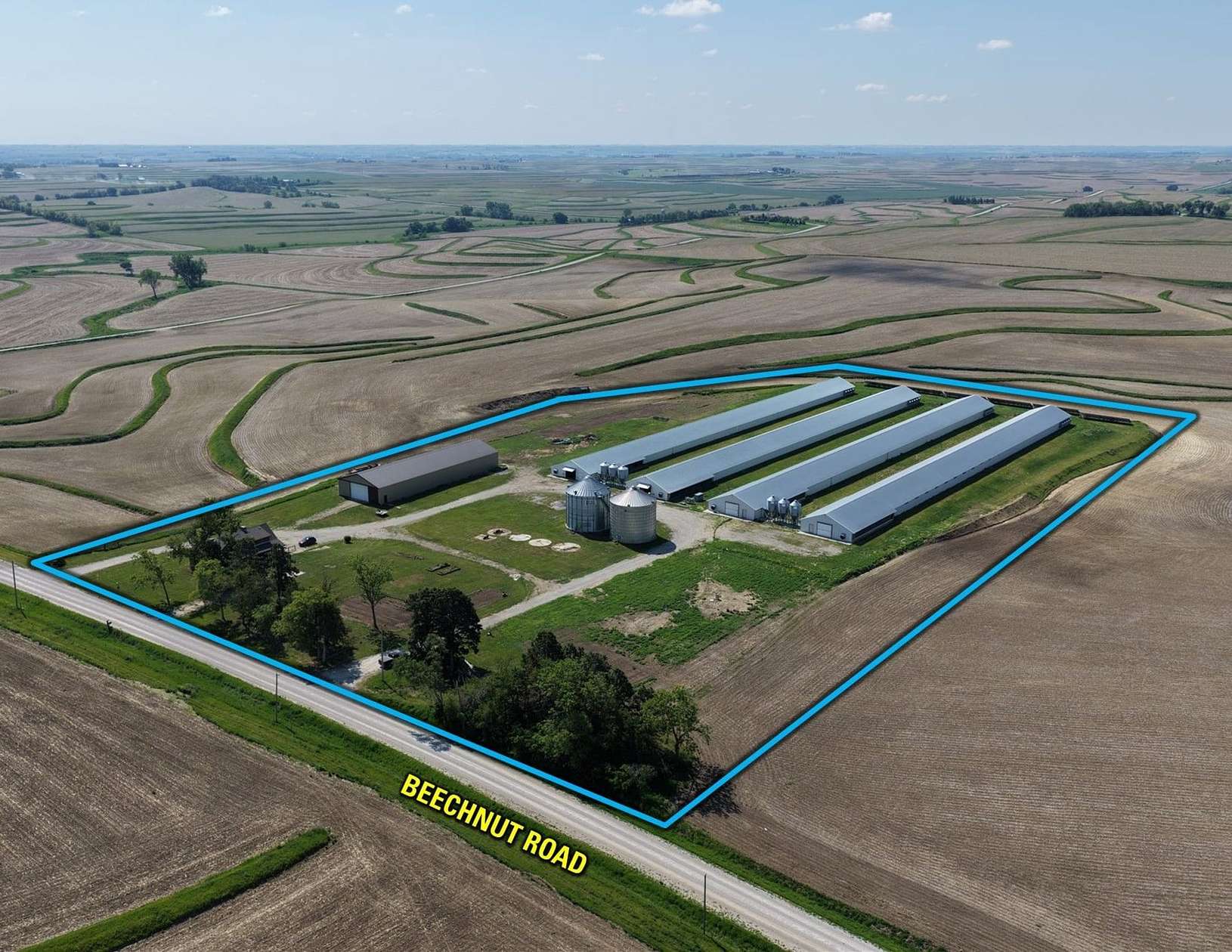13.1 Acres of Improved Land for Sale in Carson, Iowa