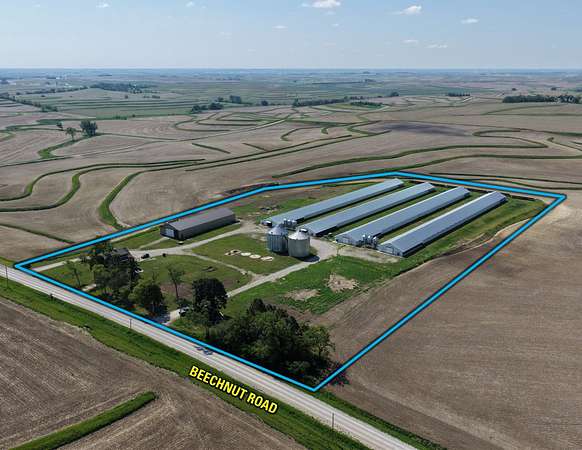 13.1 Acres of Improved Land for Sale in Carson, Iowa